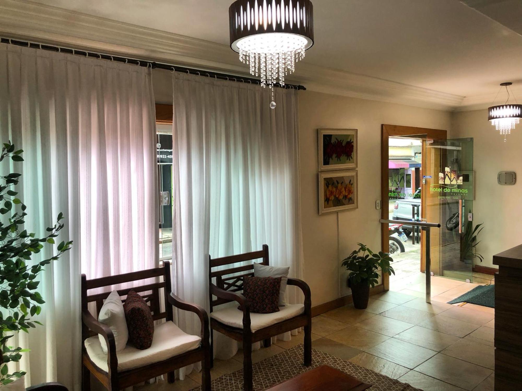 Hotel de Minas Caxambu Bagian luar foto